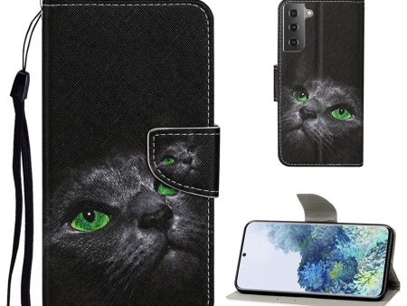 Wonderland Samsung Galaxy S21 flip case - Black Cat Discount