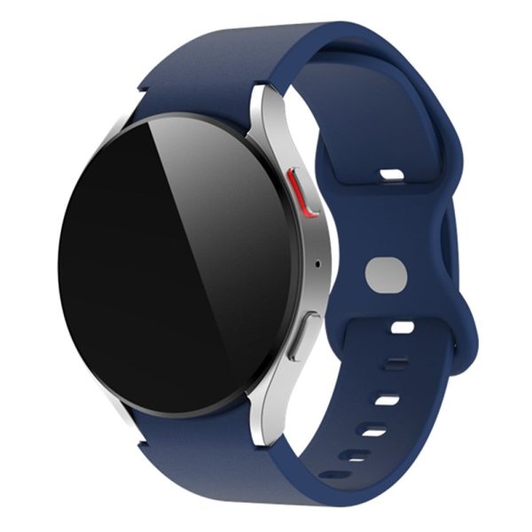 20mm Samsung Galaxy Watch 6   6 Pro   5   4 silicone strap - Midnight Blue Cheap