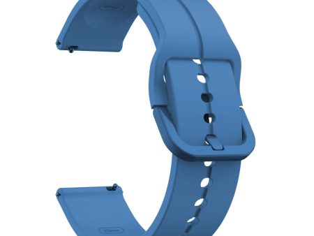 20mm Universal silicone strap - Blue For Discount