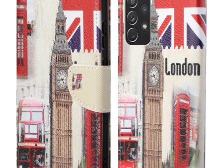 Wonderland Samsung Galaxy A73 flip case - London Big Ben Online Hot Sale