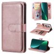 10-slot wallet case for Xiaomi 12 Pro - Rose Gold Online