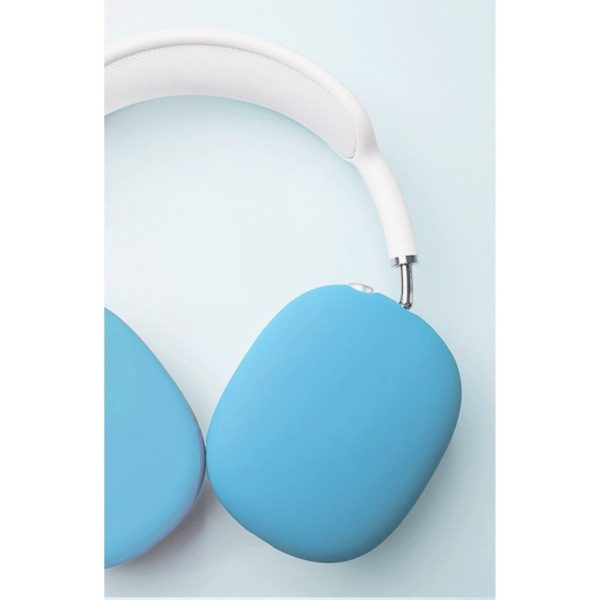 Airpods Max soft silicone cover - Blue For Sale