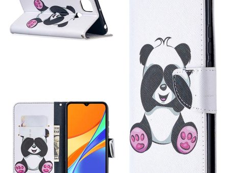 Wonderland Xiaomi Redmi 9C flip case - Cute Panda Online Sale