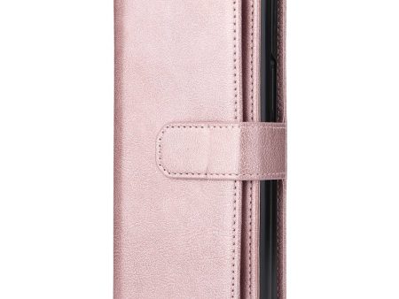 10-slot wallet case for Samsung Galaxy Z Fold3 5G - Rose Gold Online Hot Sale