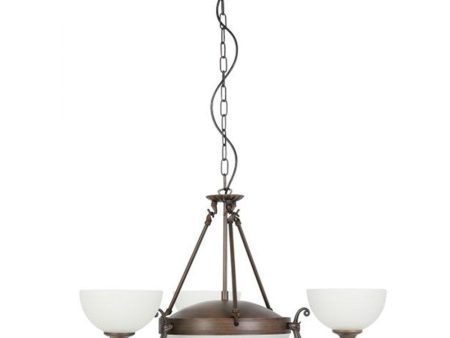 Savoy Pendant Light 5Lt in Oil-Rubbed Bronze Cheap