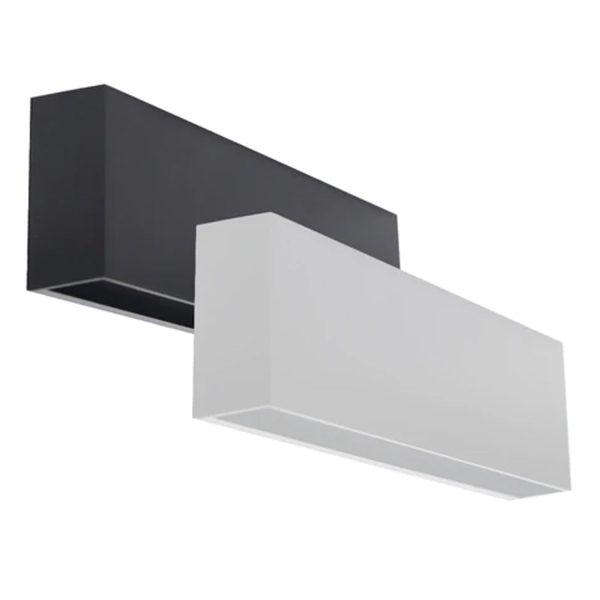 Alek One Way Directional Outdoor LED Wall Light 6w in Black and White Online Hot Sale