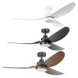 56  Torquay DC Ceiling Fan with LED Light CCT 20w in White, Black or Oil-Rubbed Bronze Online Hot Sale