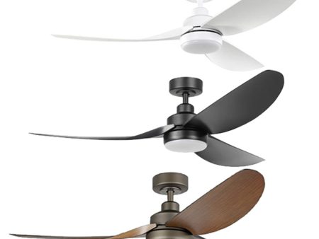 56  Torquay DC Ceiling Fan with LED Light CCT 20w in White, Black or Oil-Rubbed Bronze Online Hot Sale