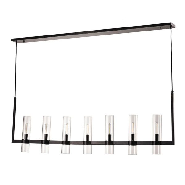 Cilla Pendant Light Long 7w in Ebony Eurotech - KP196L For Discount