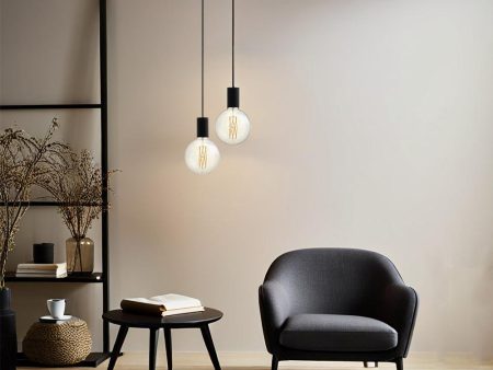 Pozueta Pendant Light in Black Sale