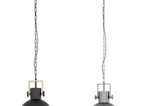 Lubenham Pendant Light in Black or Antique Nickel Hot on Sale