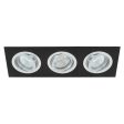 258mm LED Downlight 21w Brushed Black 3k BBS 3LED12V Eurotech Cheap