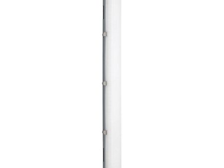 Wave Pro LED Batten 40w Battery-Back up 1200mm Tricolour in White on Sale