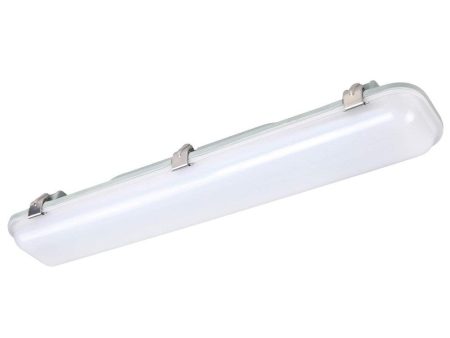 Luca LED Batten Light 20w Tricolour  600mm in White Supply