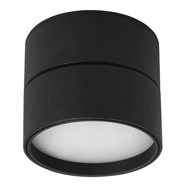 Surface Mounted LED Downlight 12w Black, White Tri-Colour Fashion