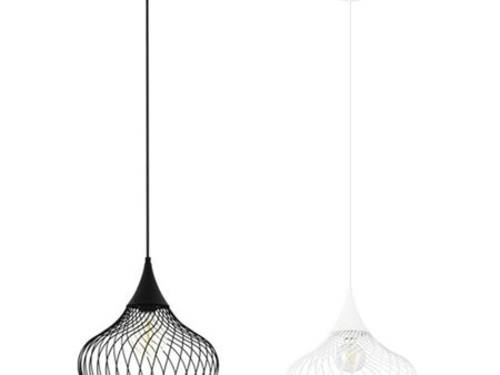 Staverton Pendant Light in Black or White Online now