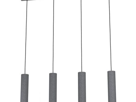 Mentalona Pendant Light 4Lt 20w in Anthracite For Cheap