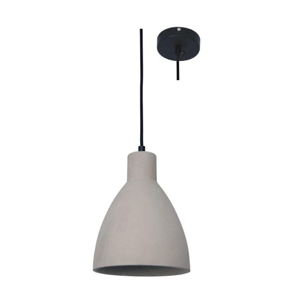 Harry Medium Pendant Light in Grey Cement Eurotech - CONCRETE 2507 GRY For Discount