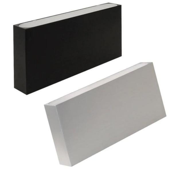 Wafer LED Outdoor Wall Light Large in Black or Aluminium Eurotech - A0212LED-BLK, A0212LED-AL Fashion