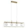 Vallaspra Pendant Light 4Lt in Champagne on Sale