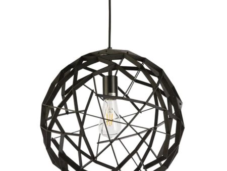 Geogro Pendant Light Extra-Large in Black Hot on Sale